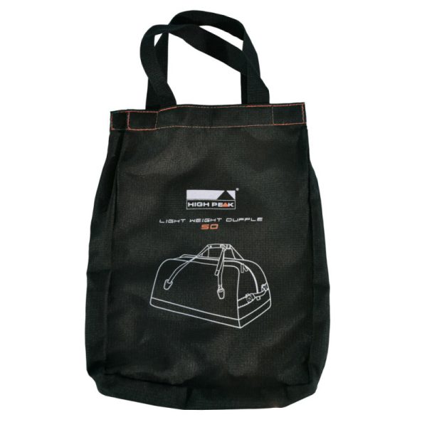 High Peak Reisetasche Cosmos Duffle 50S schwarz  | Campingplus