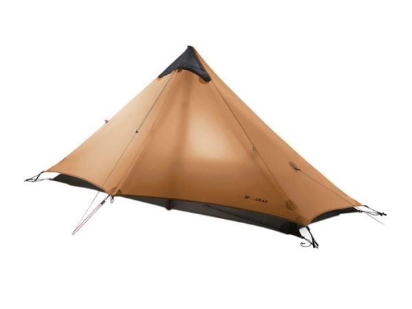 3F UL GEAR Lanshan 1-Personen-Zelt - Brown