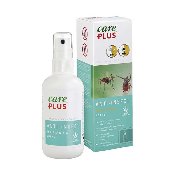 Care Plus Insektenschutz Anti-Insekt Naturalspray Citrodiol, 100 ml  | Campingplus