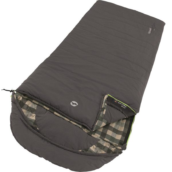 Outwell Deckenschlafsack Camper rechts, grey  | Campingplus