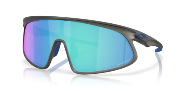 Sonnenbrille OAKLEY RSLV Matte Grey Smoke FramePrizm Sapphire  Lenses