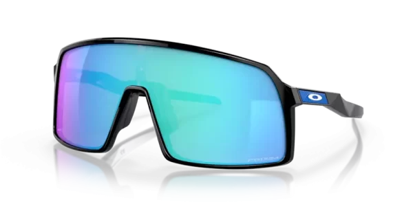 Sonnenbrille Oakley Sutro Polished Black Frame Prizm Sapphire Lenses - 2023